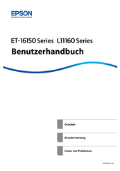 Epson L11160 Serie Benutzerhandbuch