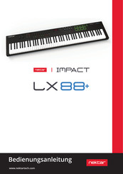 Nektar Impact LX88+ Bedienungsanleitung