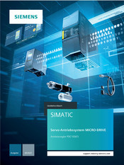 Siemens SIMATIC MICRO-DRIVE PDC100 Gerätehandbuch