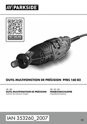 Parkside PFBS 160 B2 Originalbetriebsanleitung