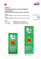 BSW SECURITY FT32 P NT12-CTL12 Serie Anleitung