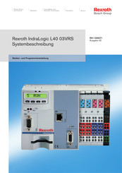 Bosch Rexroth IndraLogic L40 03VRS Bedienungs- Und Programmieranleitung