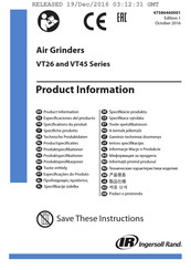 Ingersoll-Rand VT45 Serie Produktinformationen