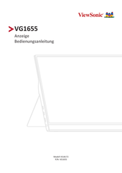 ViewSonic VG1655 Bedienungsanleitung