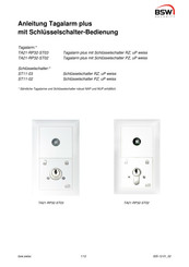 BSW SECURITY TA21-RP32-ST03 Anleitung