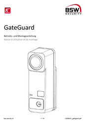 BSW SECURITY GateGuard Betriebs- Und Montageanleitung