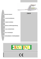 FIMAR FASYLINE Z3035 Benutz Und Wartungsanleitung