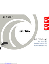 Syride SYS'Nav Benutzerhandbuch