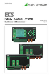Gossen MetraWatt ECS U1601 Befehlsreferenz