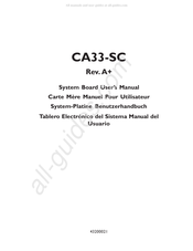 DFI CA33-SC Handbuch