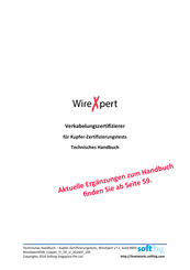Softing WireXpert 4500-PRO Technisches Handbuch