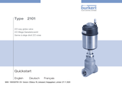 bürkert 2101 Schnellstartanleitung