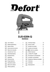 Defort DJS-625N-Q Bedienungsanleitung