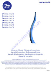 GRE POOL ATHLETE Bedienungsanleitung