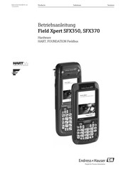 Endress+Hauser Field Xpert SFX370 Betriebsanleitung