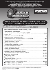 Kyosho Mini-Z Monster MM-01 Bedienungsanleitung