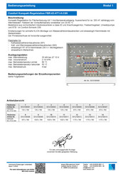 Strawa Comfort FBR-63-HT1-H-C69 Bedienungsanleitung