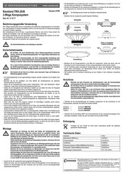 Conrad Raveland TRX-2530 Bedienungsanleitung