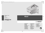 Bosch EXACT 4 Originalbetriebsanleitung