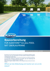 Albixon ALBISTONE G1 plus Bauvorbereitung