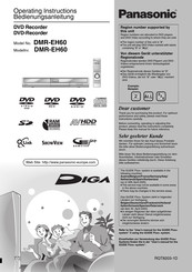 Panasonic DMR-EH60 Bedienungsanleitung