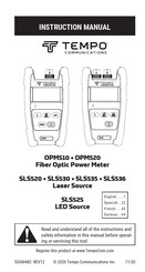 Tempo Communications SLS530 Bedienungsanleitung