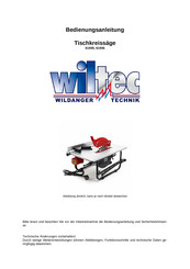 WilTec 61936 Bedienungsanleitung