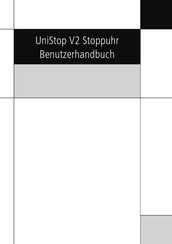 Unipro UniStop V2 Benutzerhandbuch