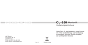 IMC CL-250 Bedienungsanleitung
