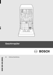 Bosch SRI 53E25 Gebrauchsanleitung