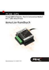 Peak PCAN-GPS Benutzerhandbuch