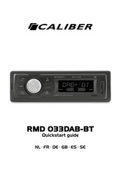 Caliber RMD 033DAB-BT Schnellstartanleitung