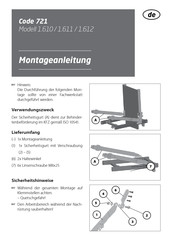 Meyra 1.611 Montageanleitung