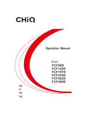 ChiQ FCF400D Bedienungsanleitung