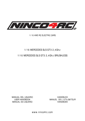 ninco4rc MERCEDES SLS AMG GT3 Handbuch