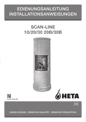 Heta Scan-Line 10 Bedienungsanleitung, Installationsanweisungen