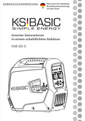 K&S BASIC KSB 22i S Gebrauchsanweisung