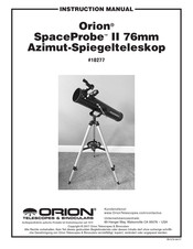 Orion SpaceProbe II 76mm Bedienungsanleitung