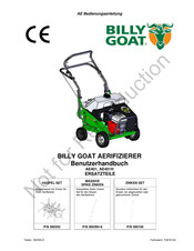 Billy Goat AE402V Benutzerhandbuch