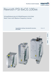 Bosch Rexroth PSI 6 C0 100-Serie Typspezifische Anleitung
