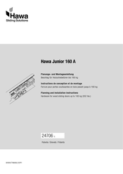 HAWA Junior 160/A Planungs- Und Montageanleitung