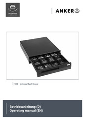 Anker UCD  Universal Cash Drawer Betriebsanleitung