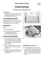 Meyra 2.322 Montageanleitung
