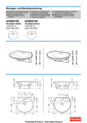 Franke ANMW199 Montage- Und Betriebsanleitung