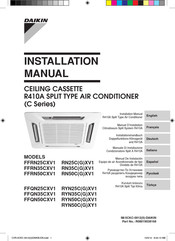 Daikin FFRN35CXV1 Installationshandbuch