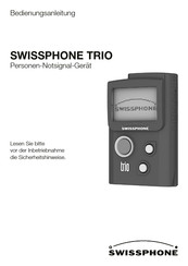 SwissPhone TRIO Bedienungsanleitung