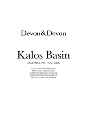 Devon & Devon Kalos Basin Montageanleitungen