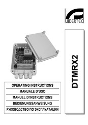 Videotec DTMRX2 Betriebsanleitung