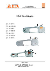 EFA SB 287 E Originalbetriebsanleitung