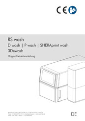 Rapid Shape P wash Originalbetriebsanleitung